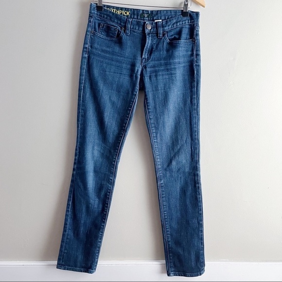 J.Crew Factory • Toothpick Skinny Jeans in Stretch Denim, Size 28 - Picture 1 of 12
